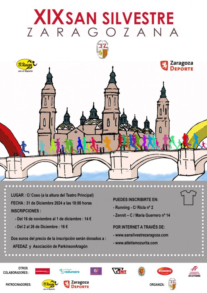 XIX SAN SILVESTRE ZARAGOZA EL RINCÓN 2024