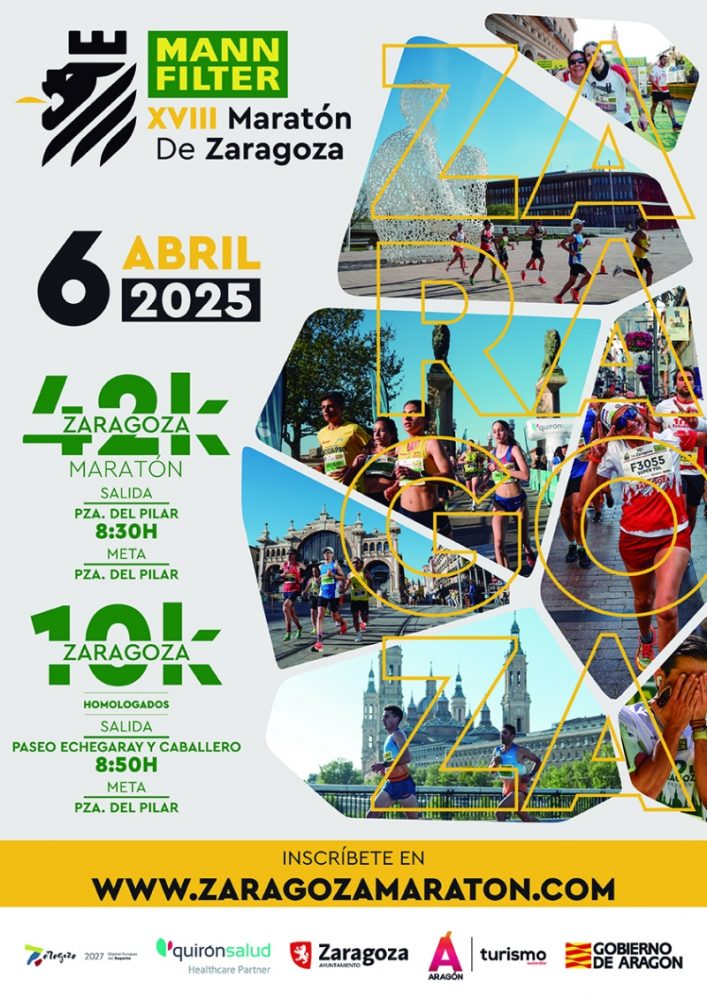 XVIII MANN-FILTER Maratón de Zaragoza 2025